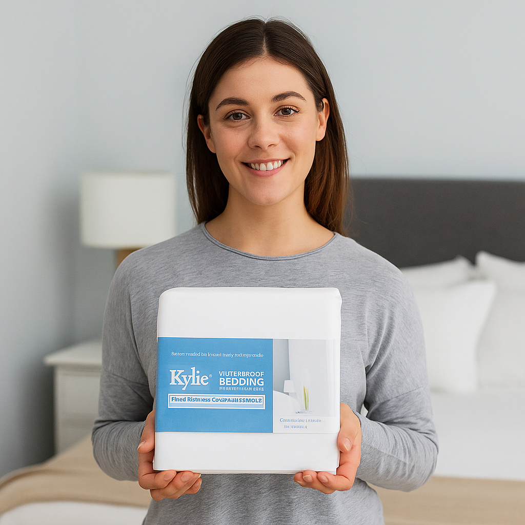 Kylie Fitted Mattress Cover - Single
