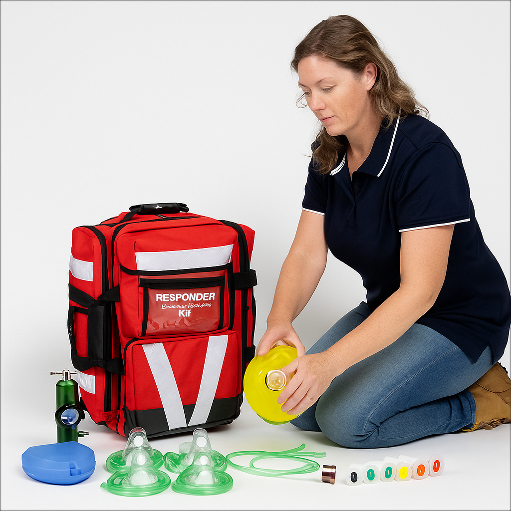 REGULATOR Oxygen Resuscitation Kit 48 x 54 x 32cm