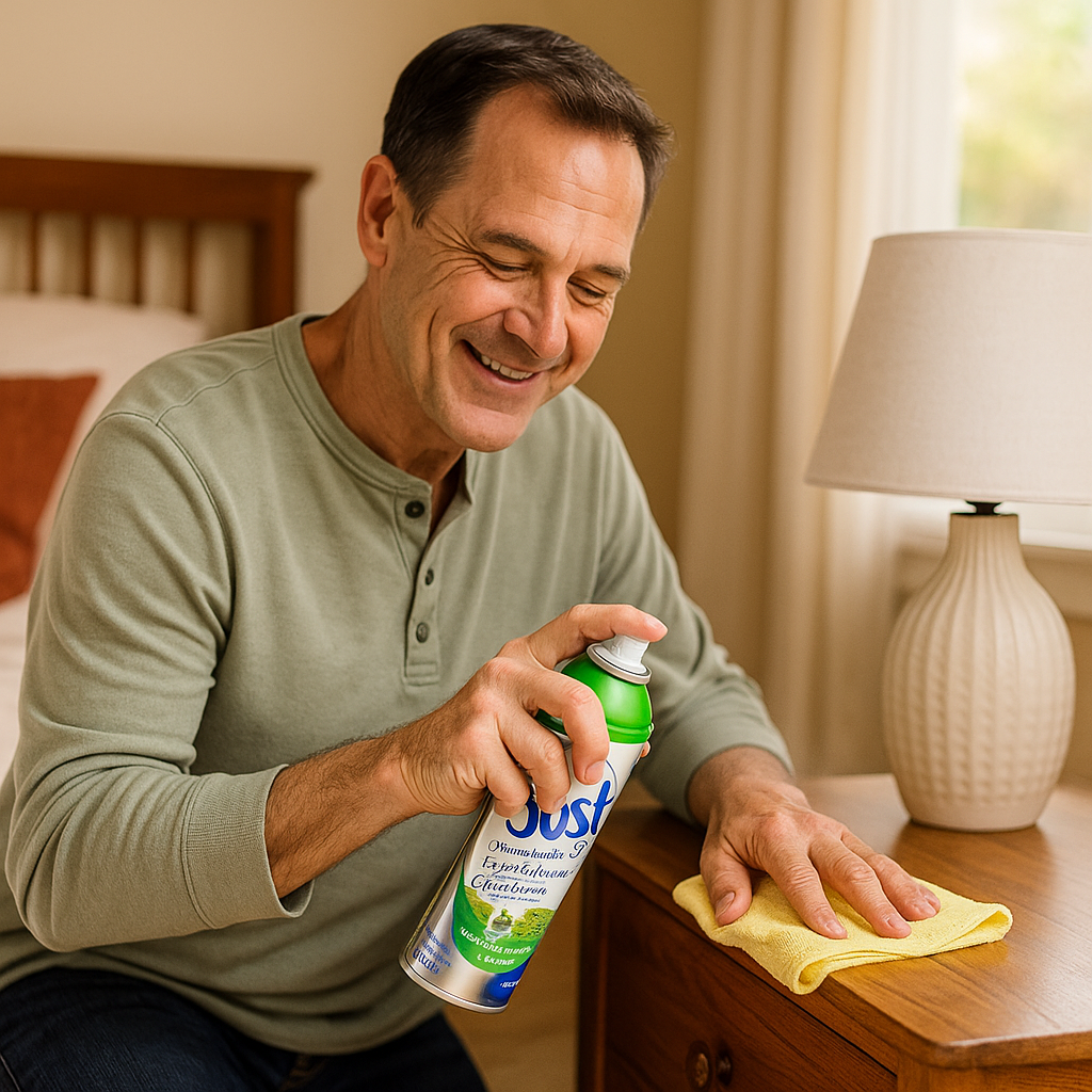 OUST 3 In 1 Surface Spray Disinfectant Outdoor Scent 325g