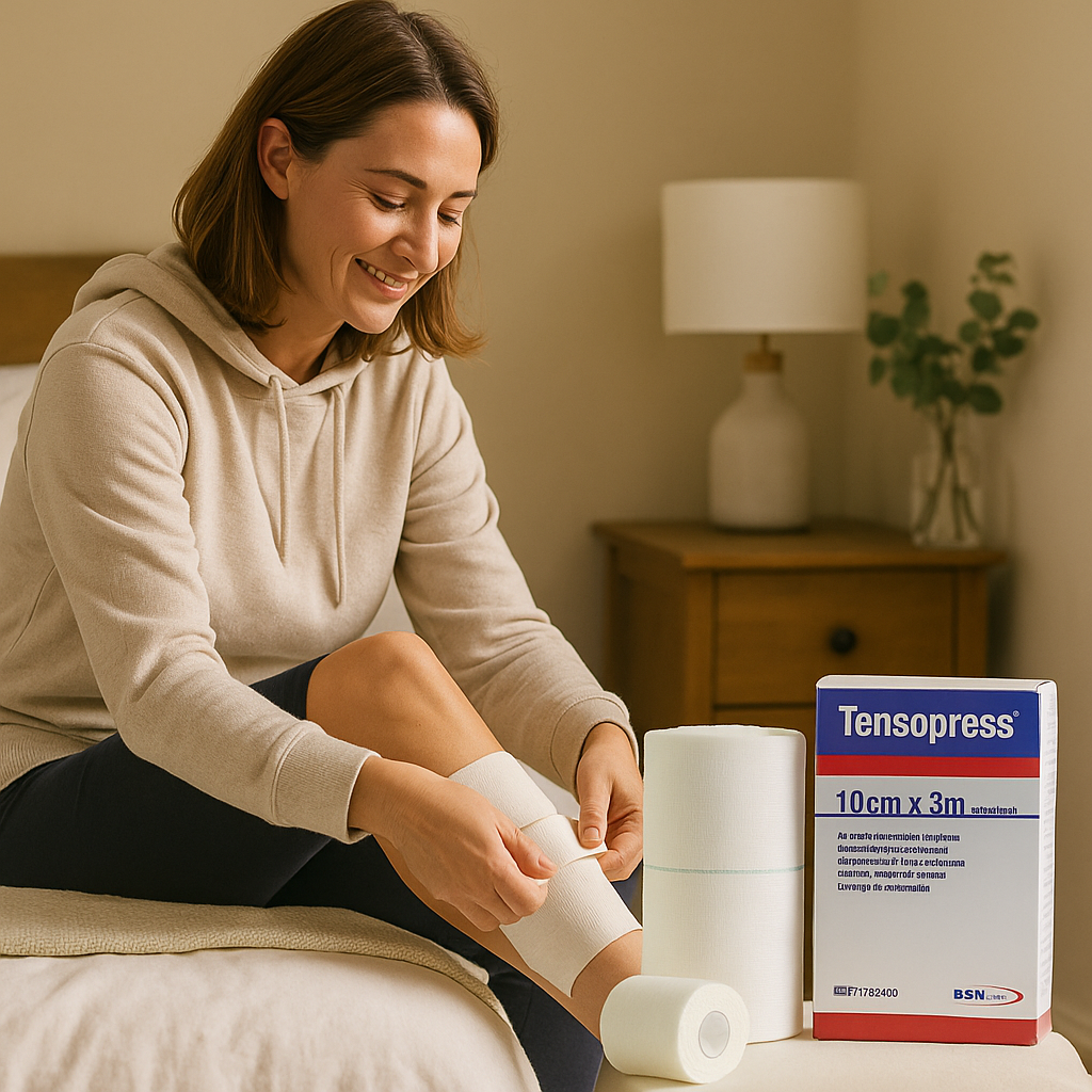 Tensopress Compression Bandage 10cm x 3m Roll