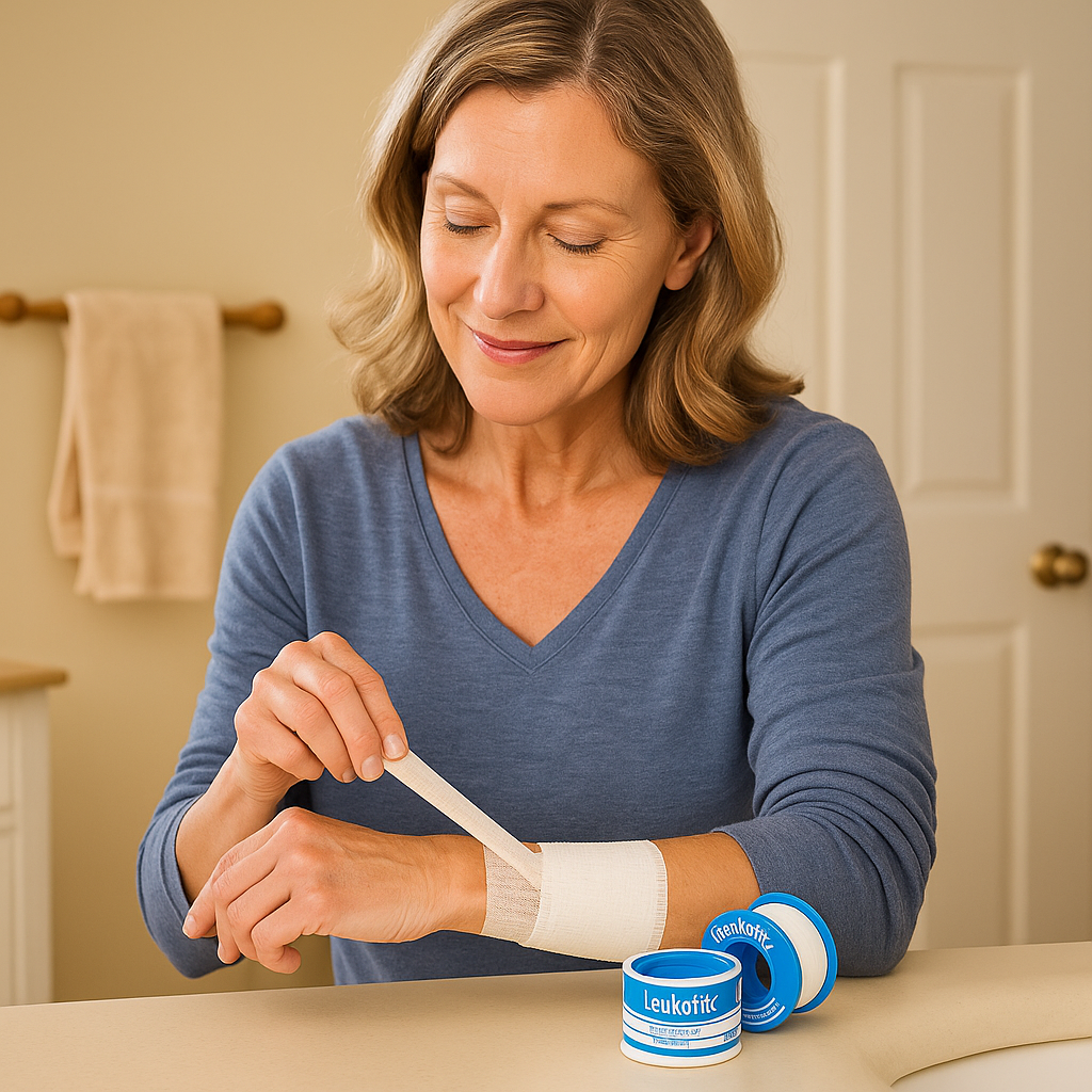 Leukofix Tape 1.25cm x 5m Water Repellant