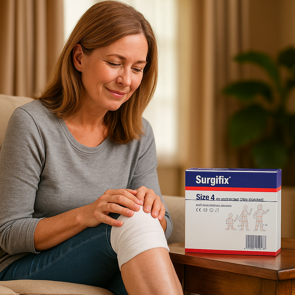Surgifix Tubular Elastic Net Bandage Size 4 9m