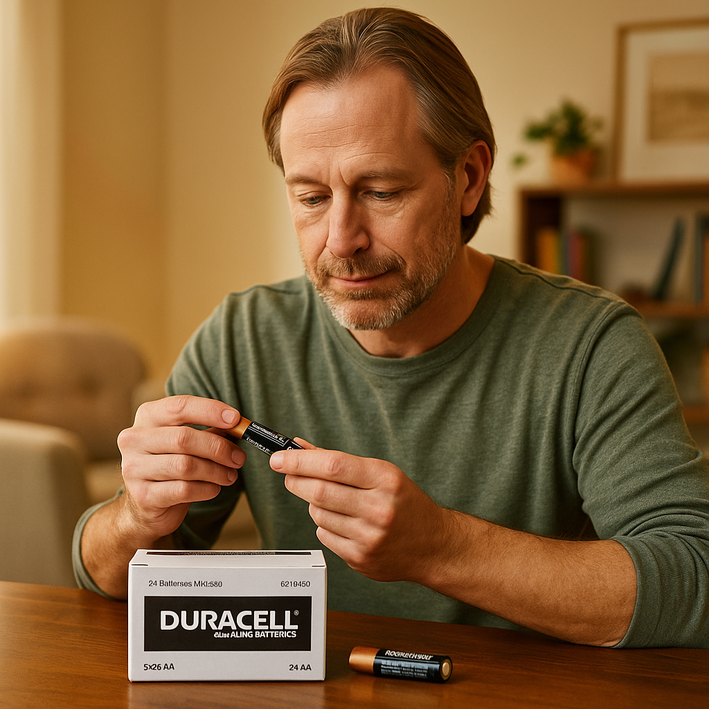 Battery Duracell Alkaline Size AA (Box of 24)
