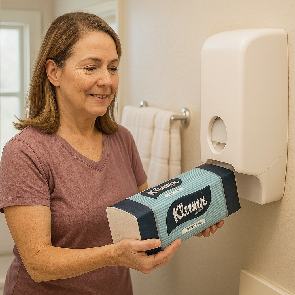 Kleenex Optimum Hand Towel (Interleaved) Std 24cm x 30.5cm 4456