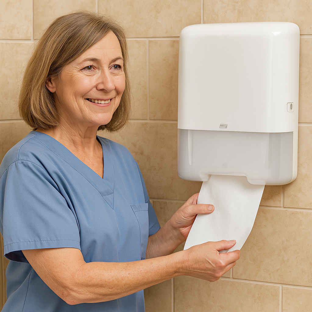 Tork Singlefold/C-Fold Hand Towel Dispenser White