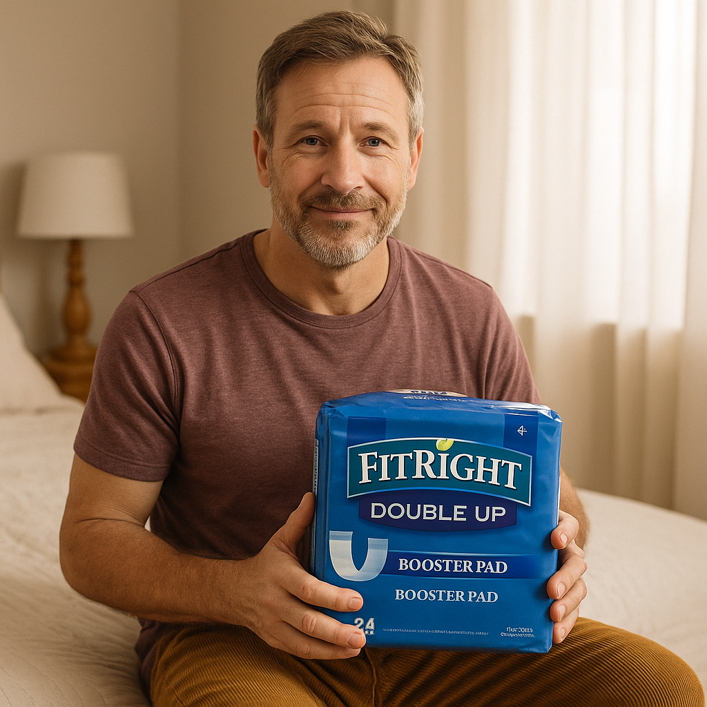 FitRight Double Up Booster Pad (Box of 192)