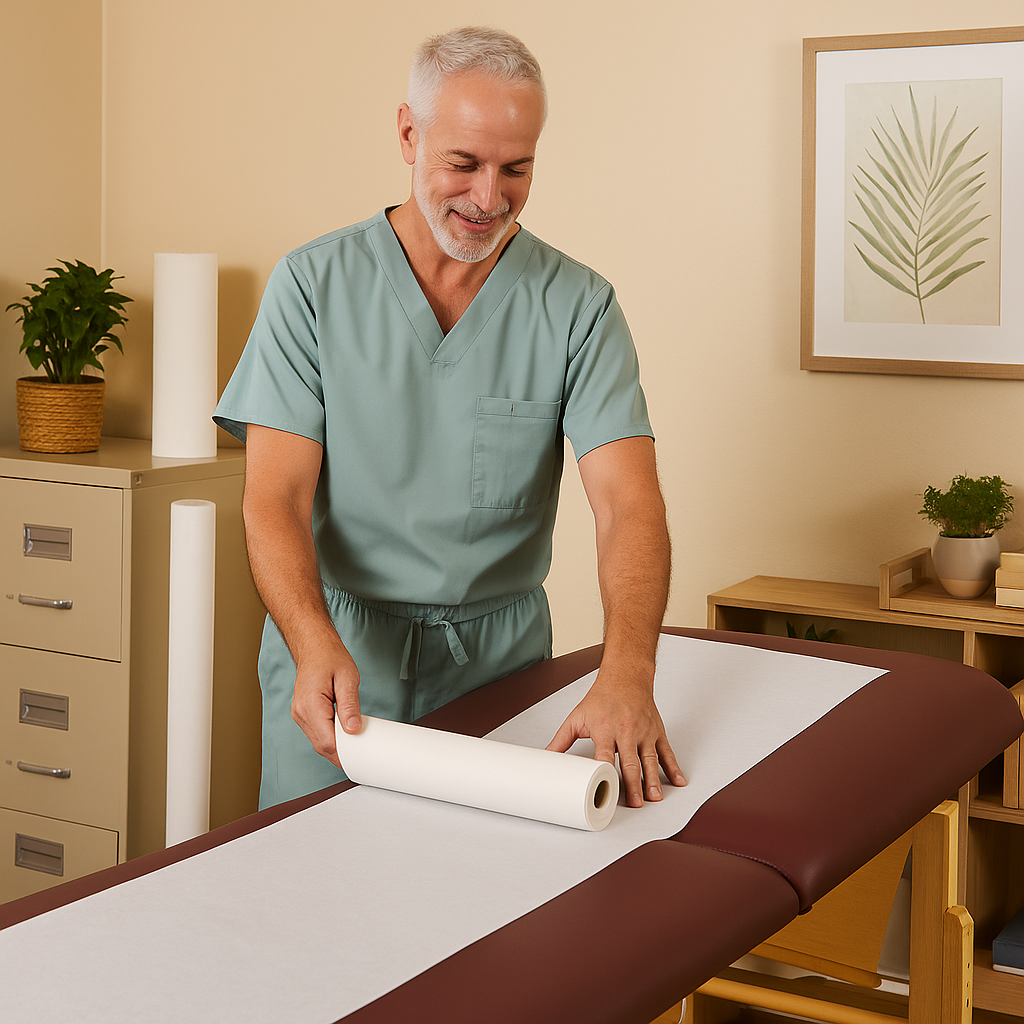 Cello Clinical Lined Bench Bed Roll 50cm x 35mtr C6
