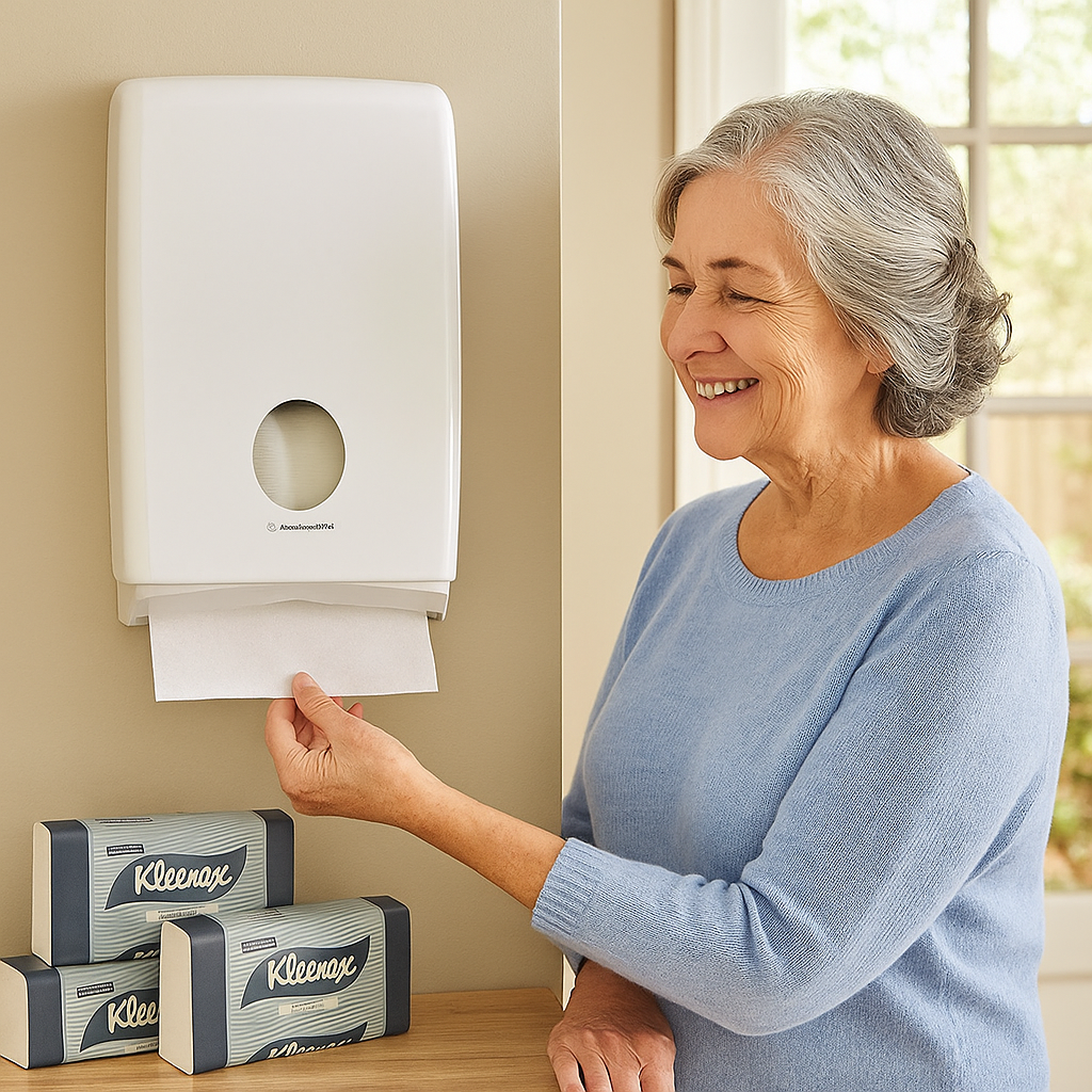 Kleenex Compact Towel Starter Pack with Dispenser 4441