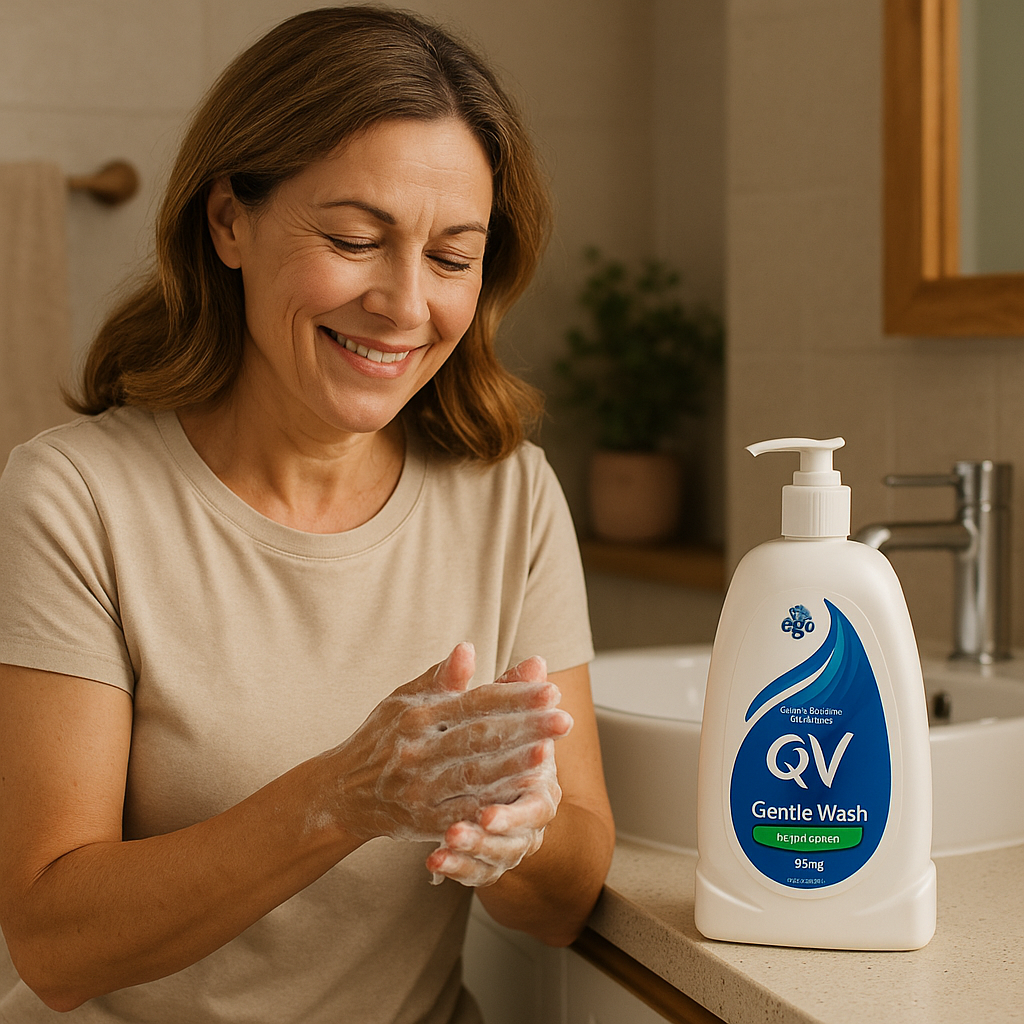 Ego QV Gentle Wash Pump Pack 350ml