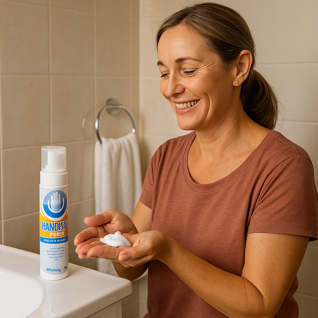Handisan Foam Hand Sanitiser Alcohol Free 200ml Ctn12