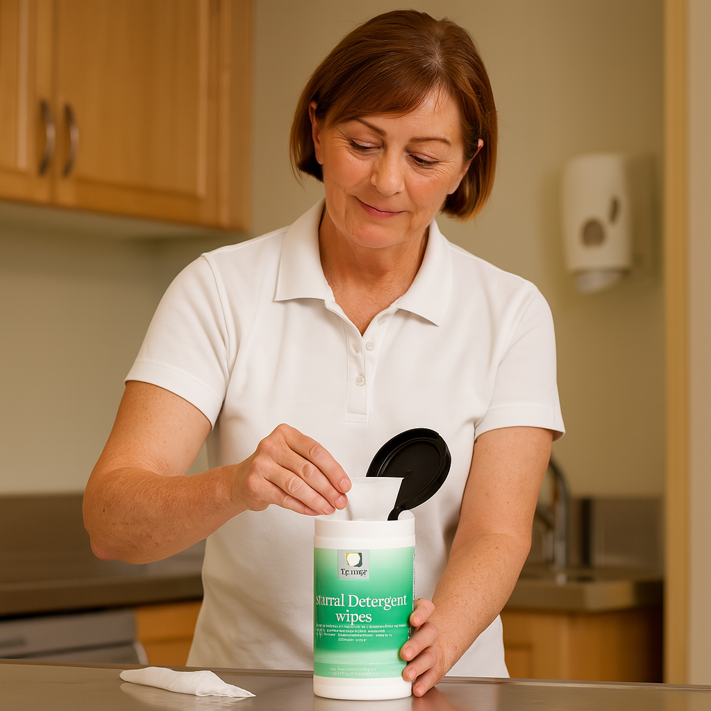 Reynard Health Neutral Detergent Wipes Canister 160