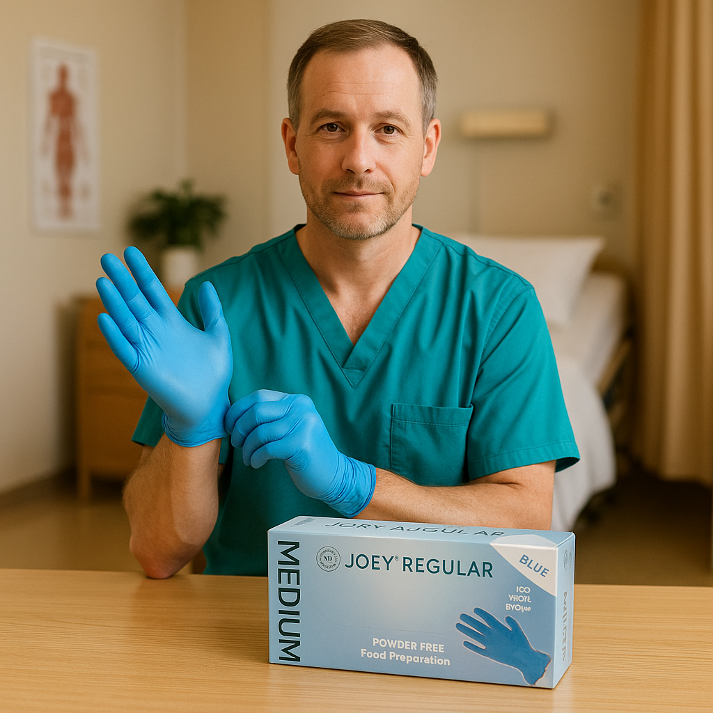 Joey Regular Vinyl P/F 10x100's Clear - Extra Large