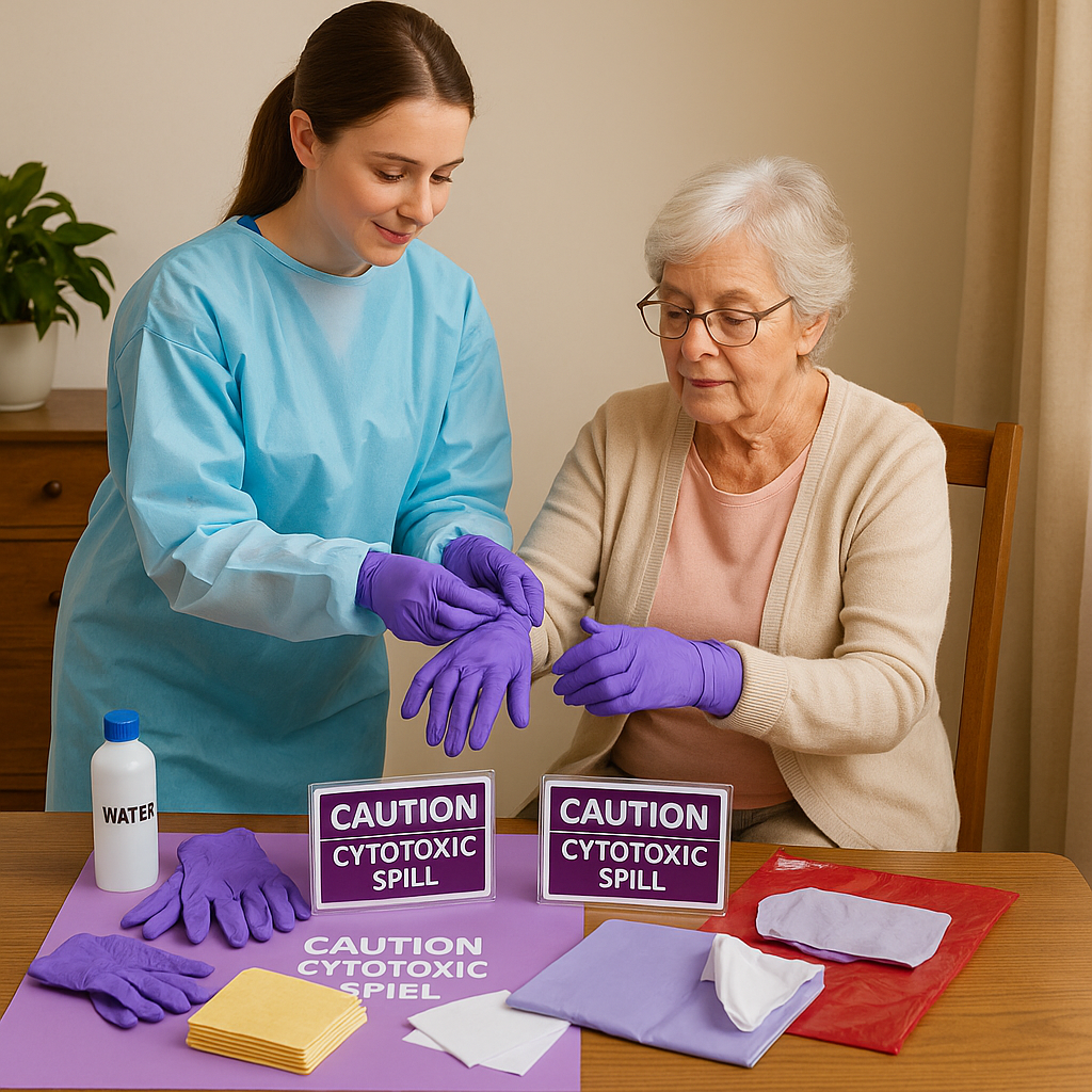 Zeomed Cytotoxic Body Fluid Spill Kit in Bag