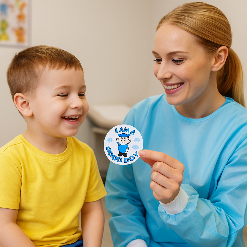 Childrens Label (I'M A Good Boy)
