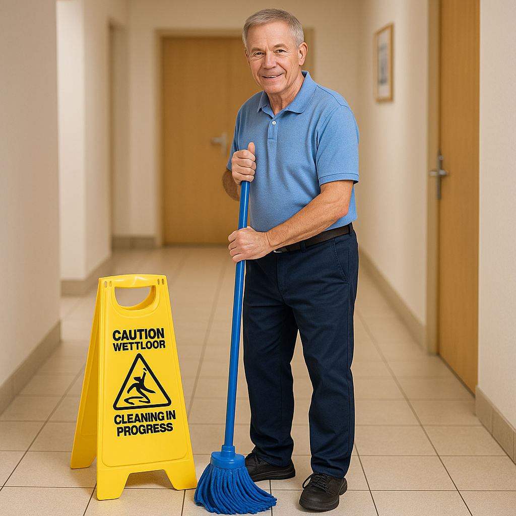 Oates Caution Sign A-frame
