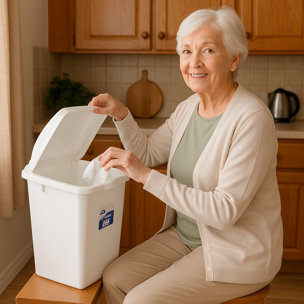Edco 30L Swing Top Bin