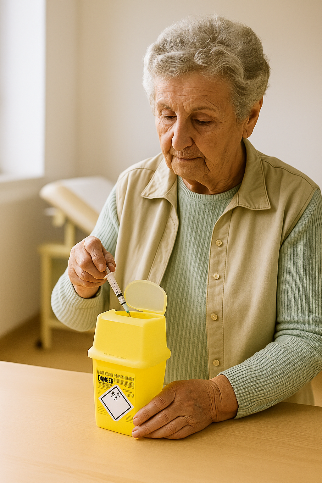 Bio-Hazard Collector Sharpsafe 4 litre