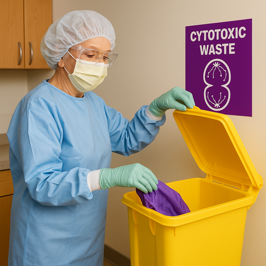 Bio-Hazard Waste Bag Cytotoxic Purple 50 x 60cm 55um 27L