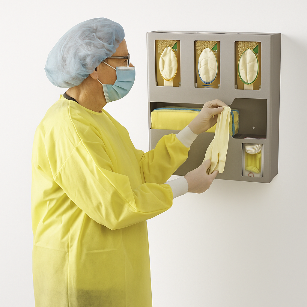 PPE Equipment Organiser Vertical