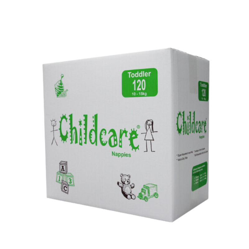 The Childcare Nappies Toddler 120's