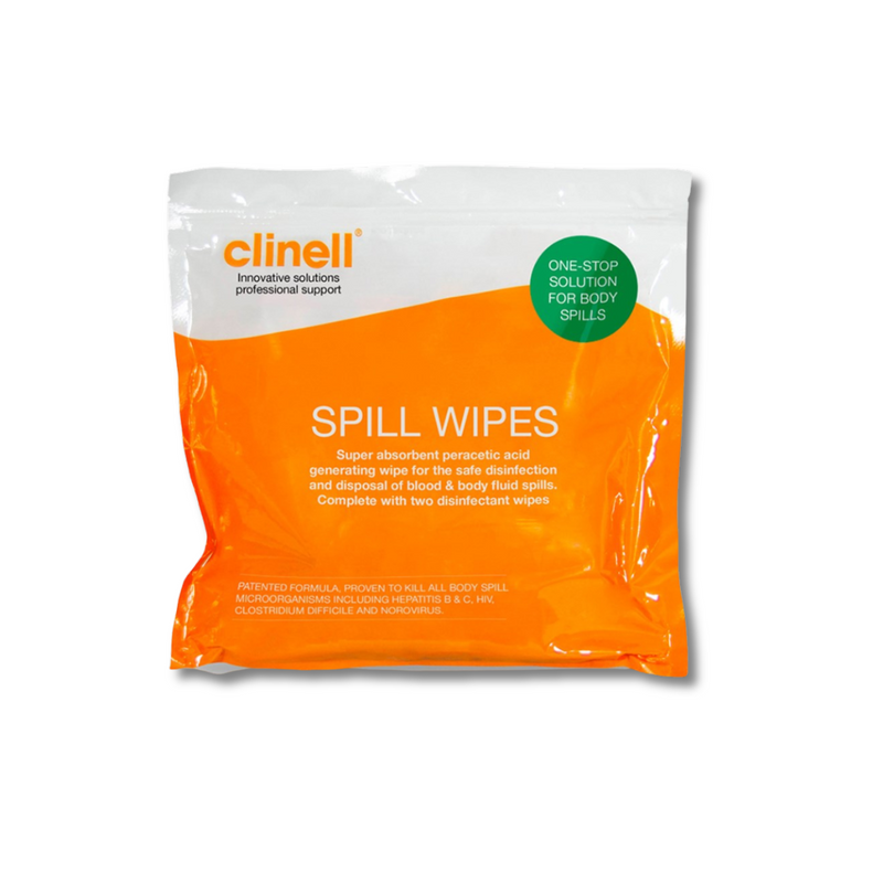 The Clinell Spill Wipes (Kit)