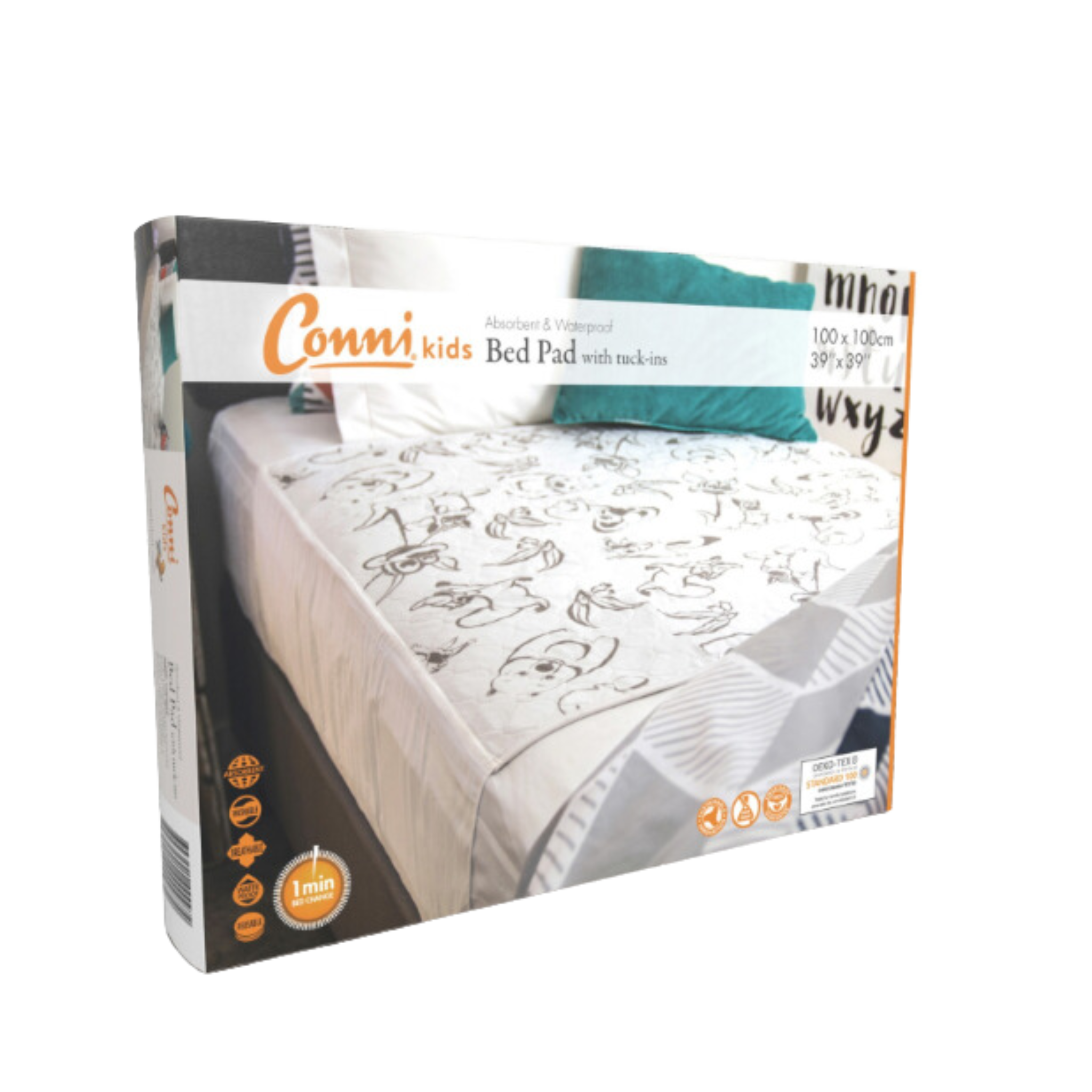 Conni Kids Bed Pad w/ Tuck In