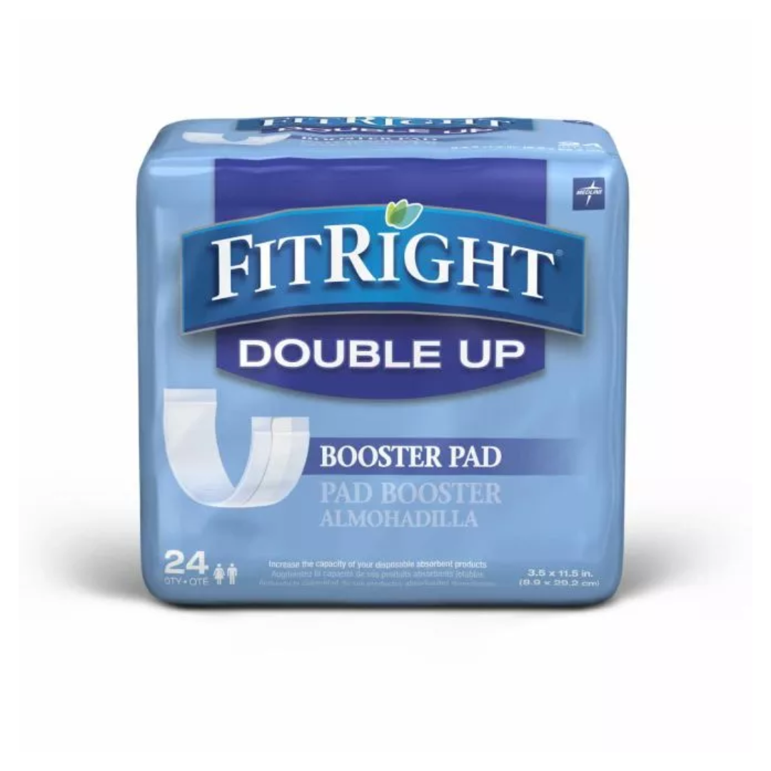 FitRight Double Up Booster Pad (Box of 192)