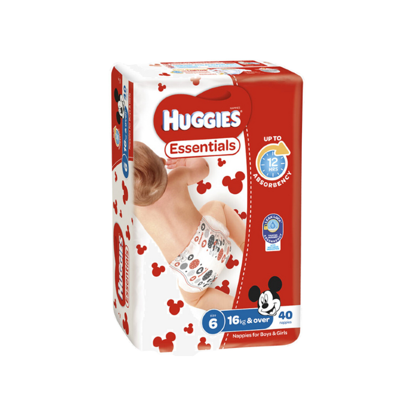 The Huggies Essentials Junior Box of 4x40's