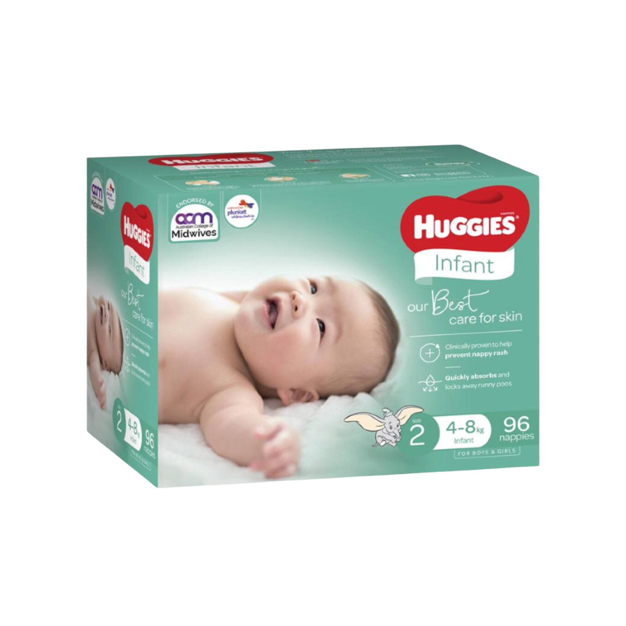 Huggies Ultimate Infant Box 96's