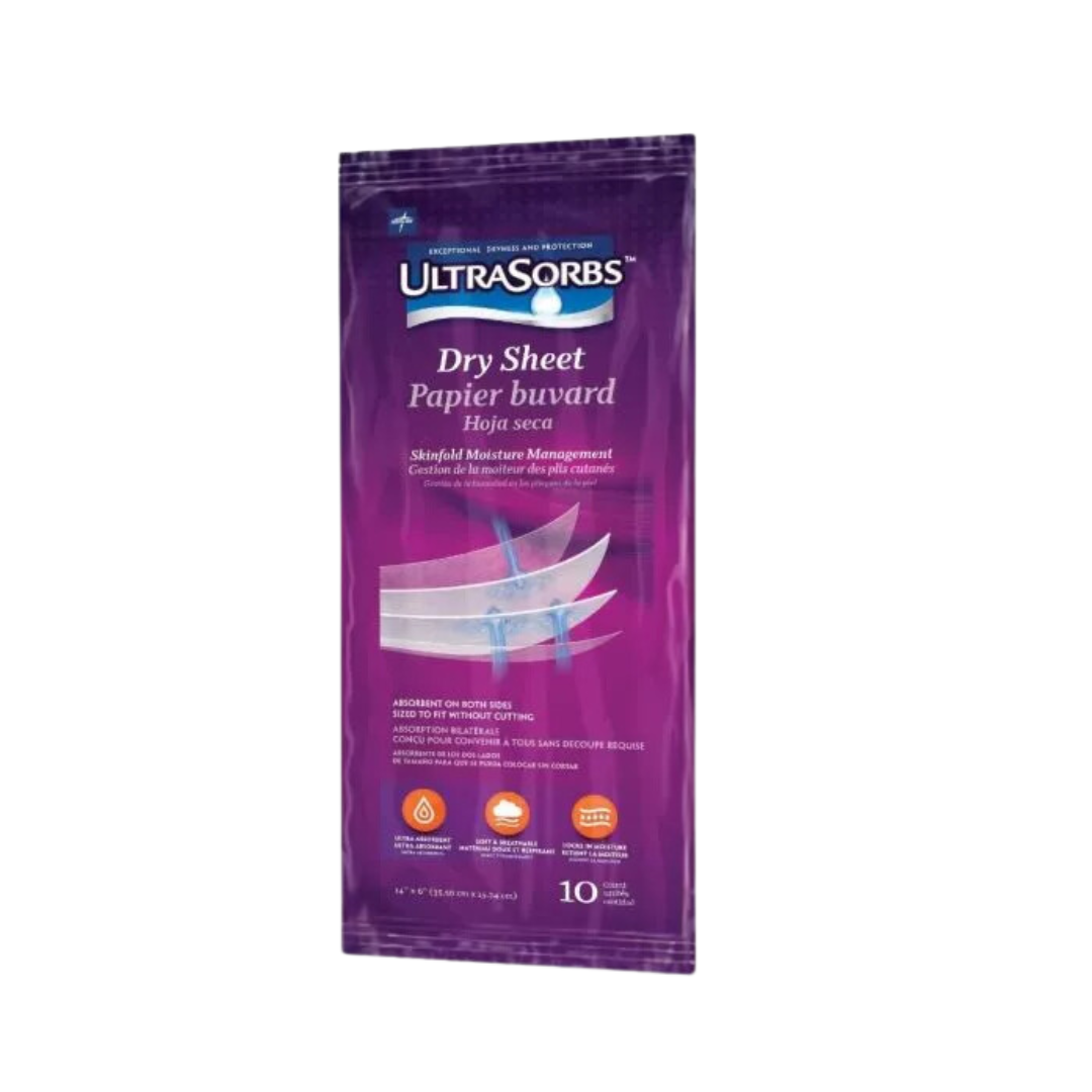 Skinfold Dry Sheets (Box of 250)