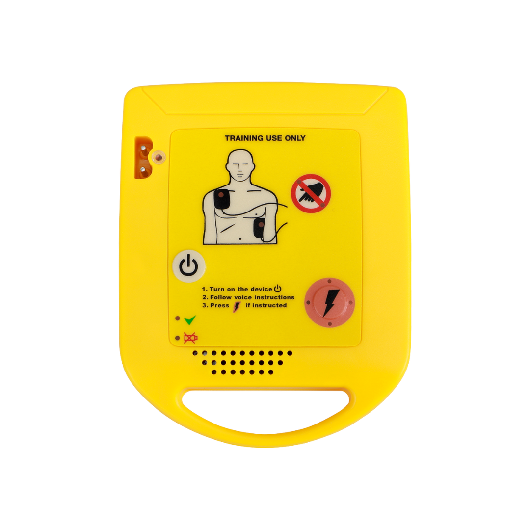 Mini AED Trainer (Yellow) - Public Access AEDs - NDIS
