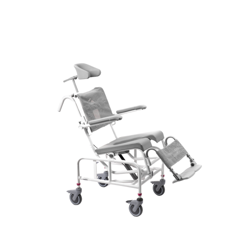 Mobile Tilt in Space Shower Commode