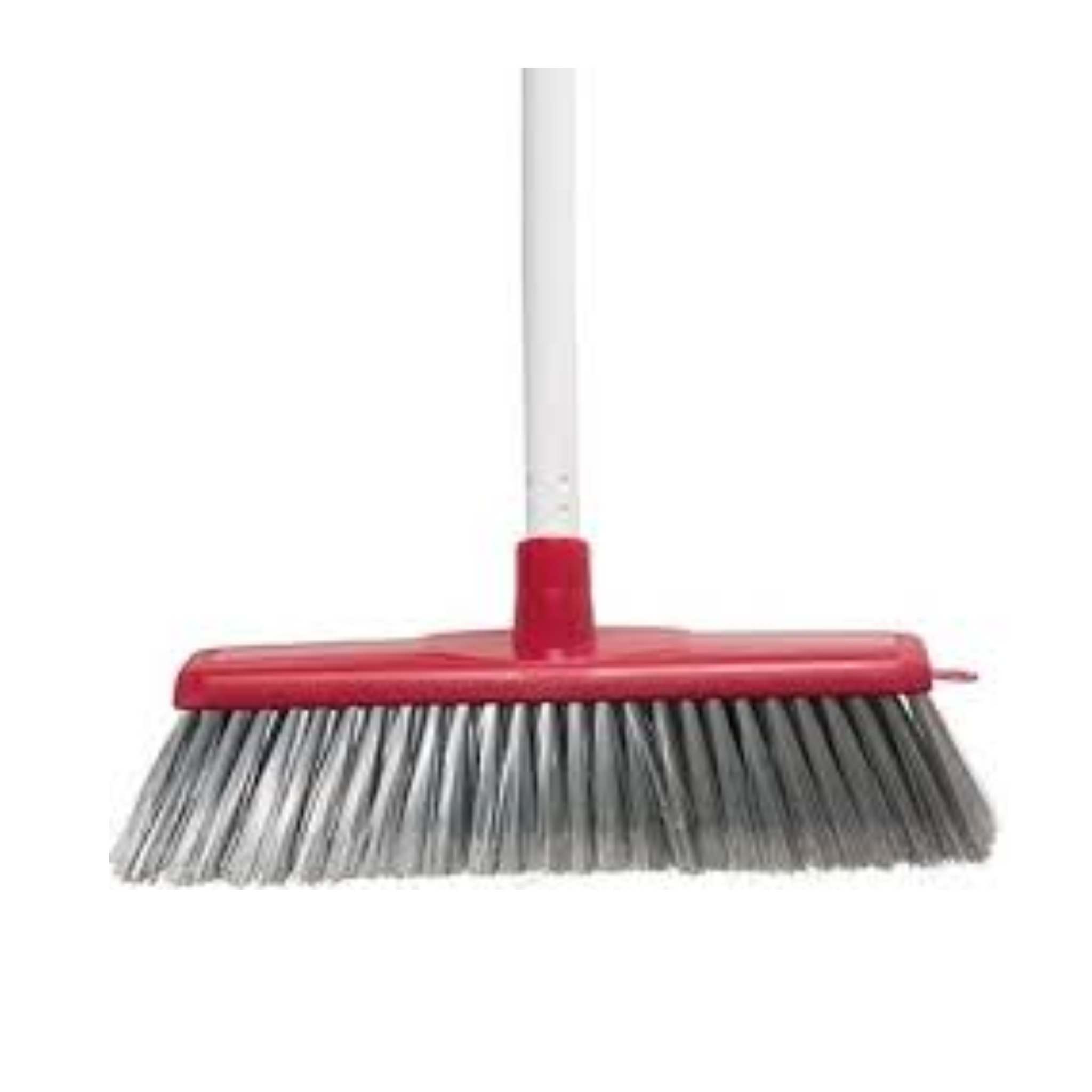 Oates Ultimate Indoor Broom with Handle - Red