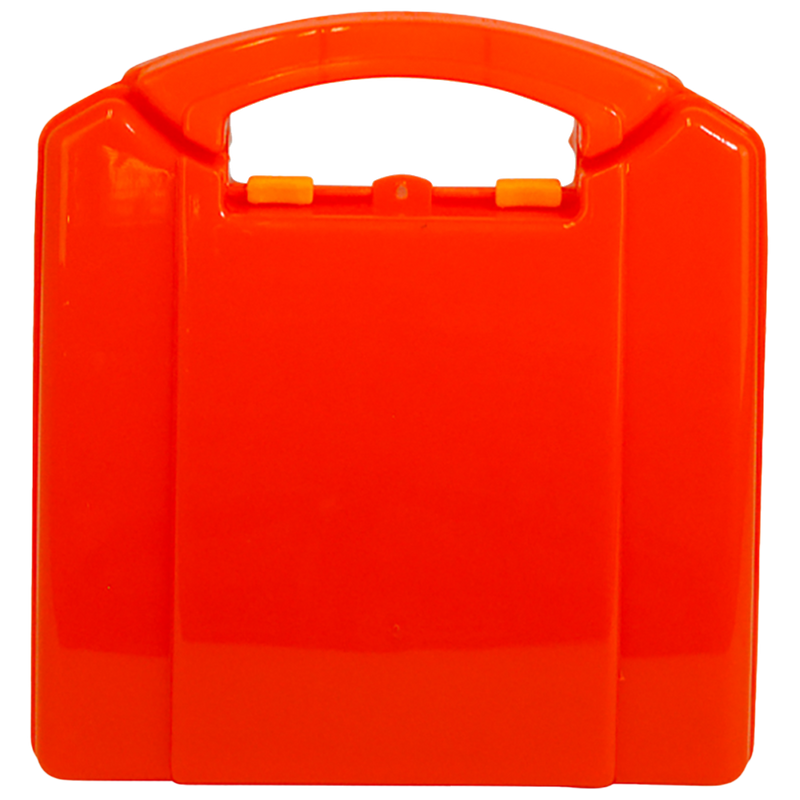The AEROCASE Small Orange Neat Plastic Case