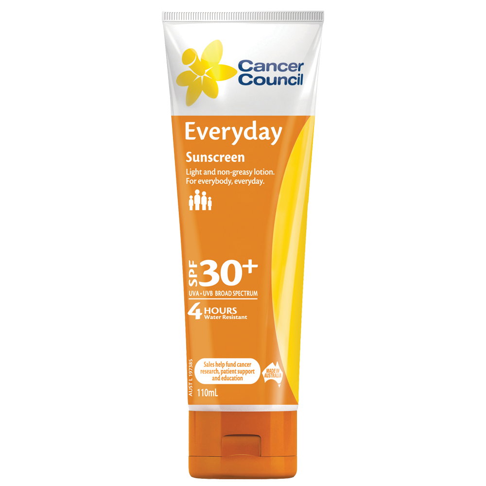 CANCER COUNCIL SPF30+ Everyday Sunscreen Tube 110mL