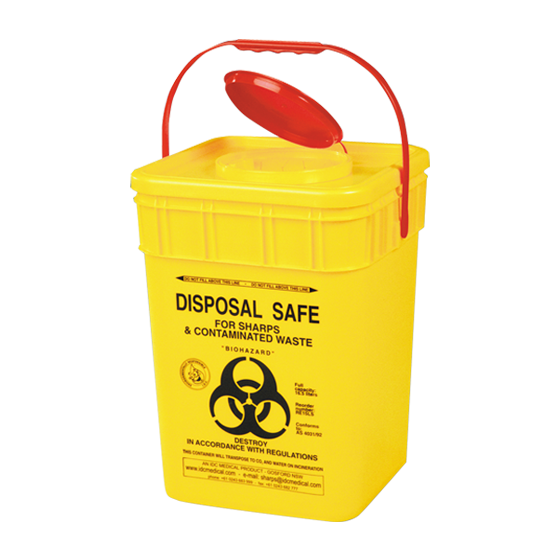 AEROHAZARD Sharps Disposal Container 17.5L