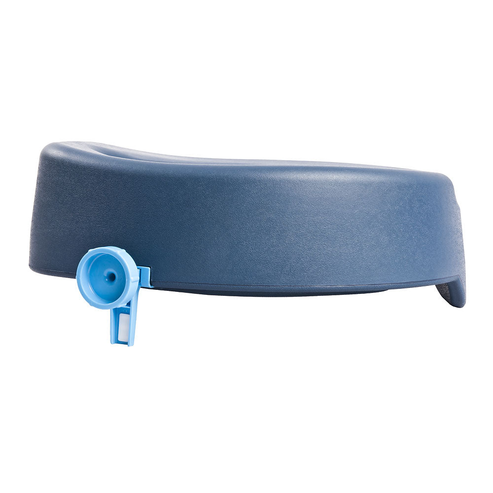 Soft Toilet Seat Riser, Blue -DJ Med