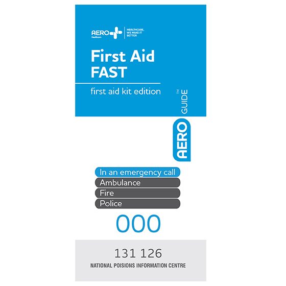 AEROGUIDE First Aid Leaflet (Box of 100)