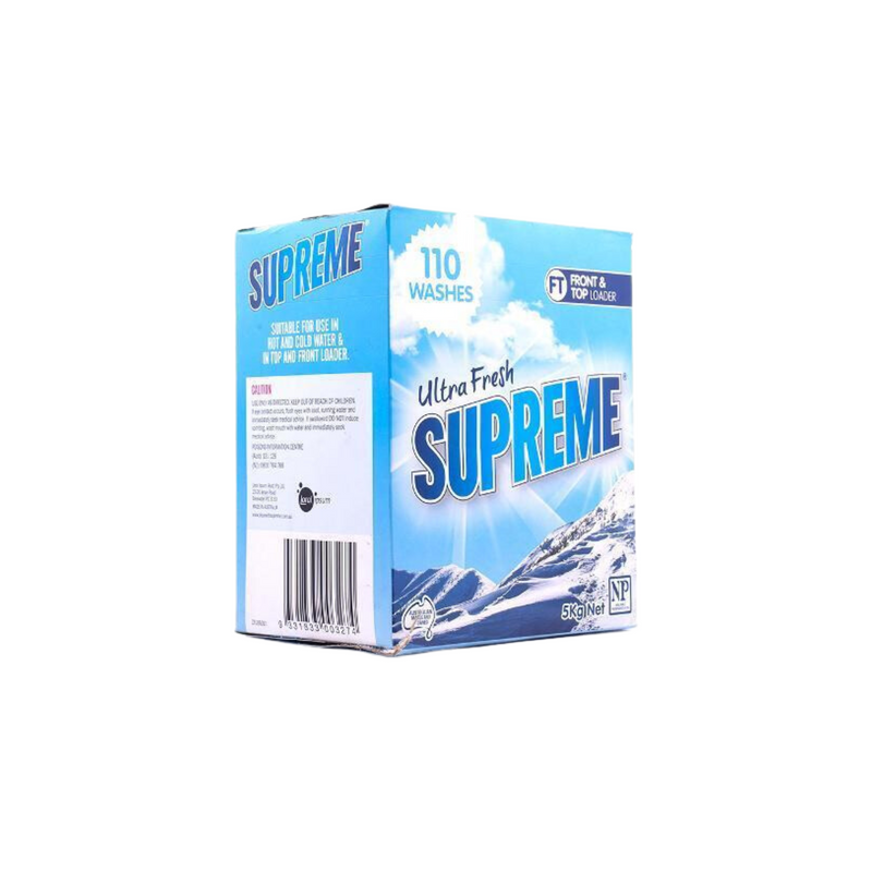 The Supreme Laundry Powder 5kg – Ultra Fresh