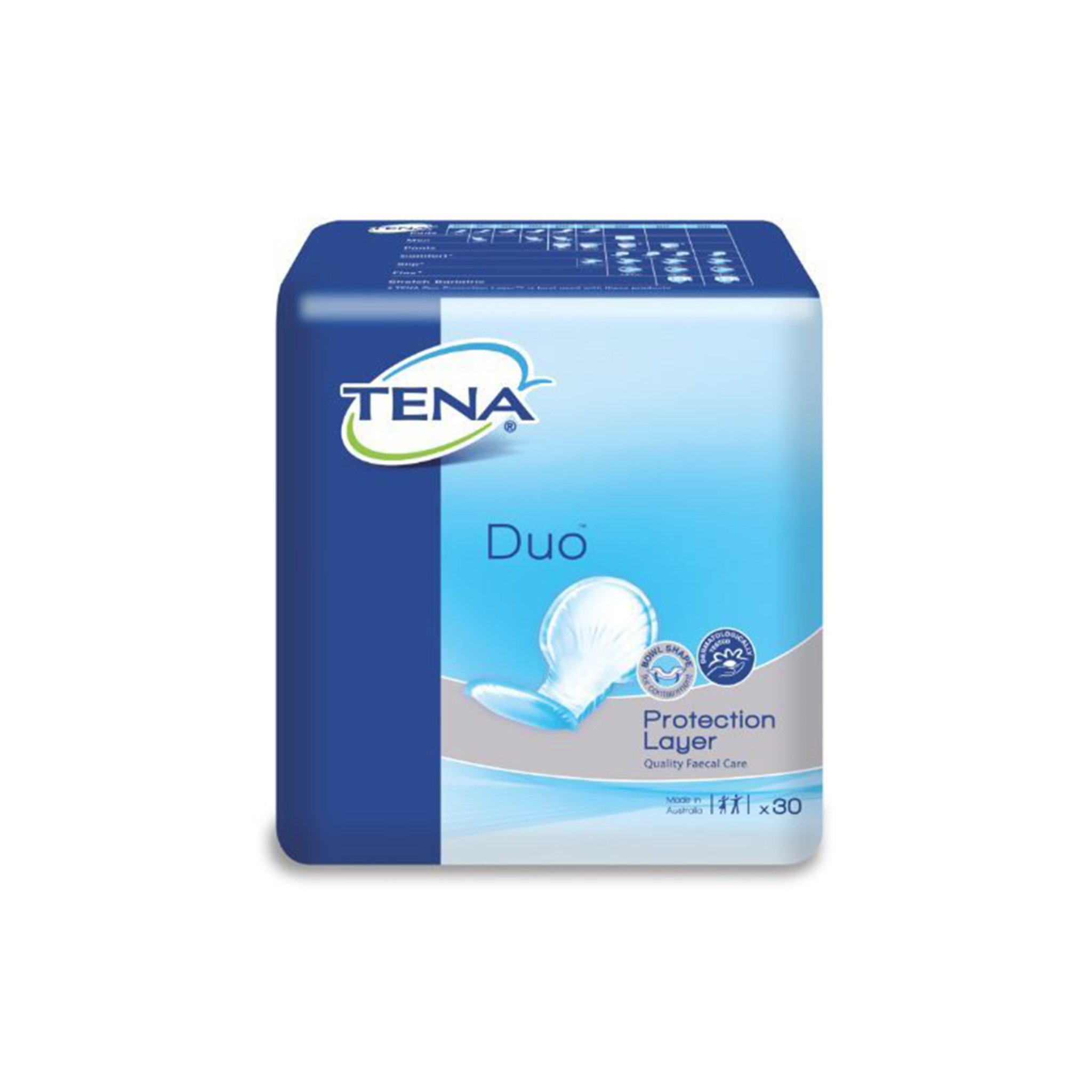 Tena Duo Protection Layer 6x30's