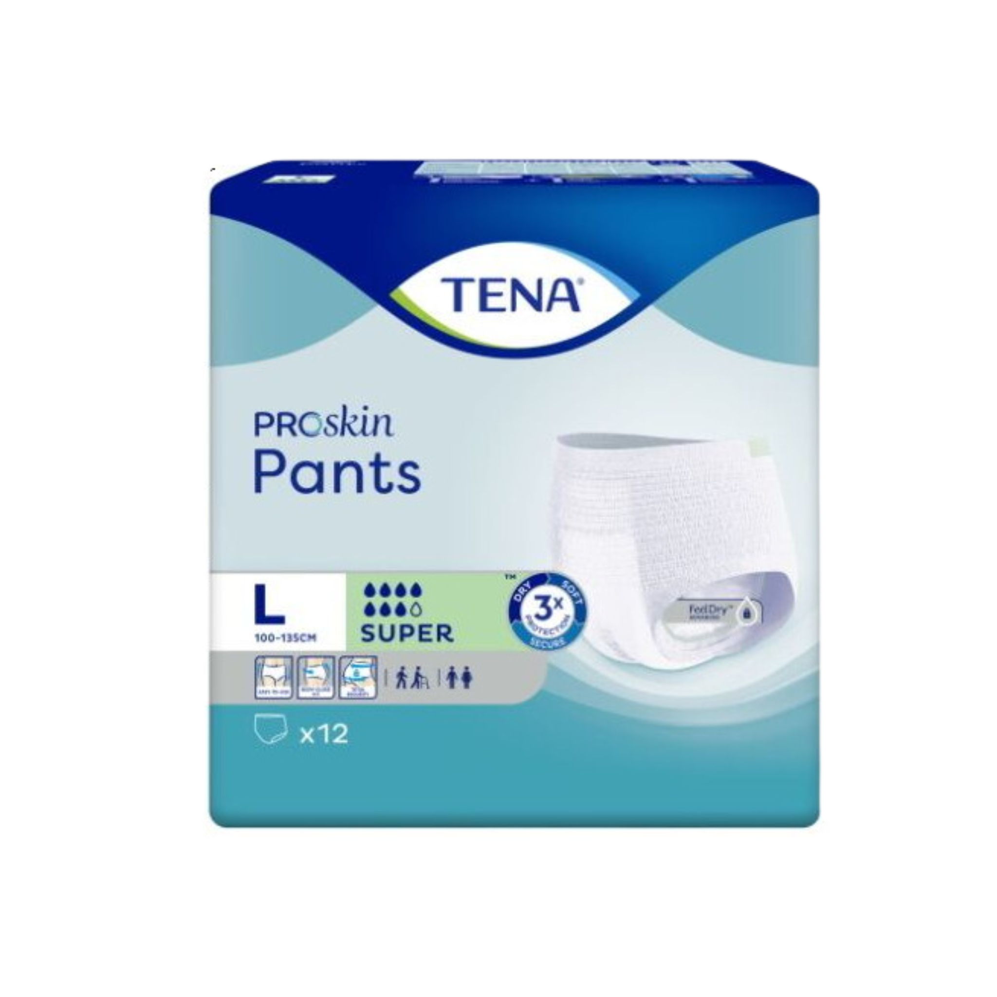 Tena Pants Super Large 4x12's
