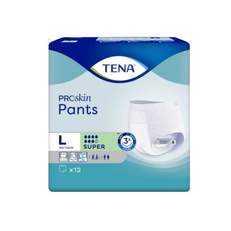 The Tena Pants Super Large 4x12's