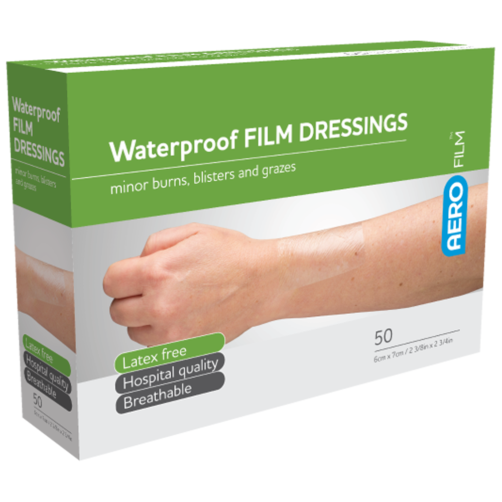 AEROFILM Waterproof Film Dressing 6 x 7cm  Box/50