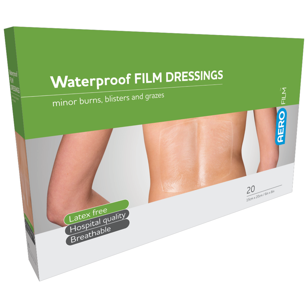 AEROFILM Waterproof Film Dressing 15 x 20cm  Box/20