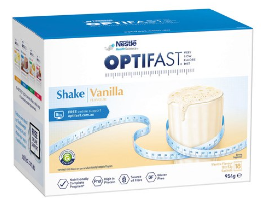 Optifast VLCD Shake Vanilla 53g Box 18