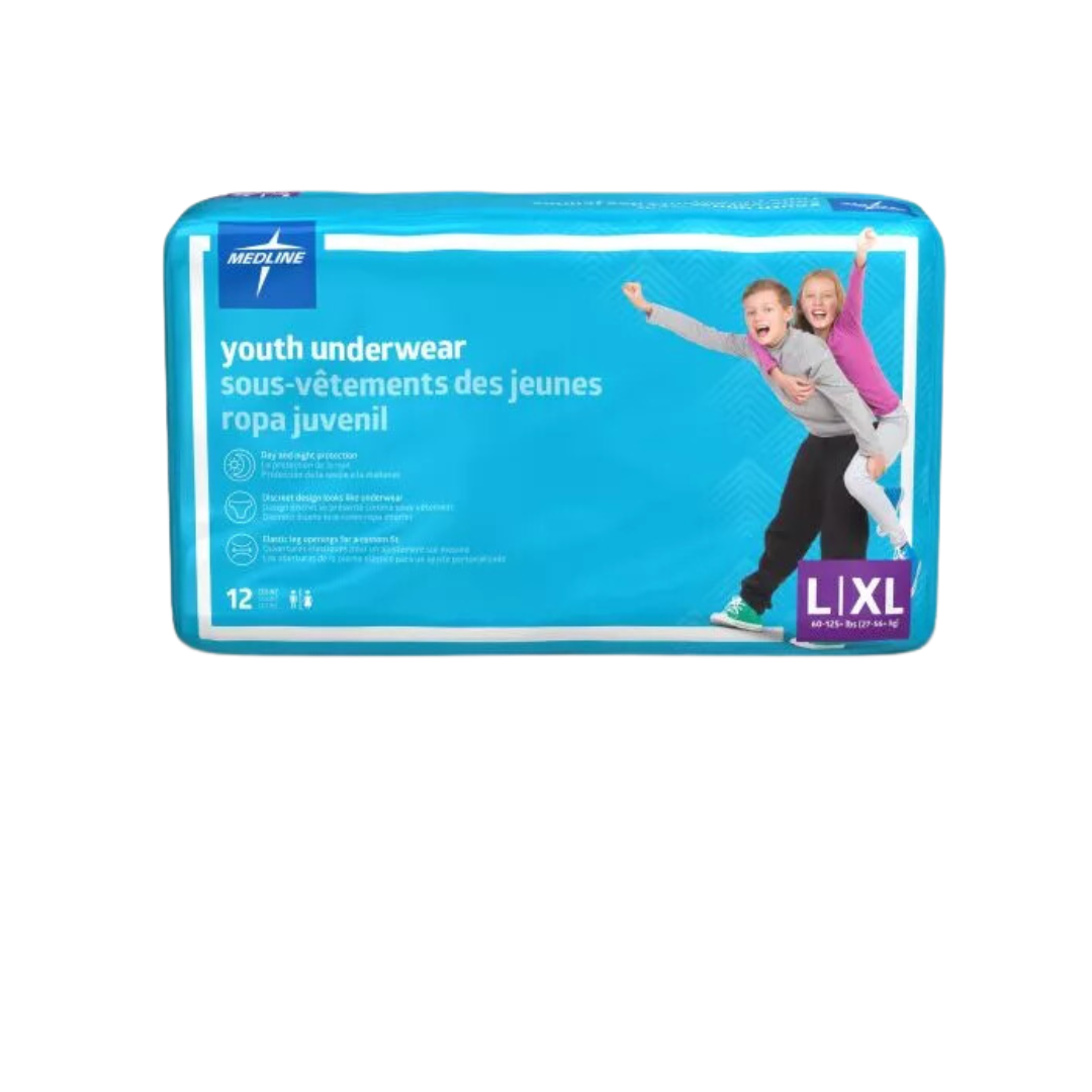 Youth Protective Underwear L/XL (Box of 48)