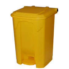 The Cylindrical Bin System KDL 50 Litre YELLOW