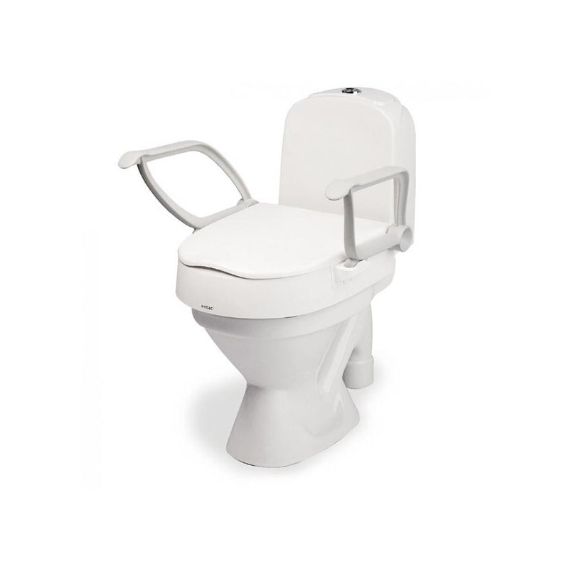 The Etac Cloo Toilet Raiser with Armrests