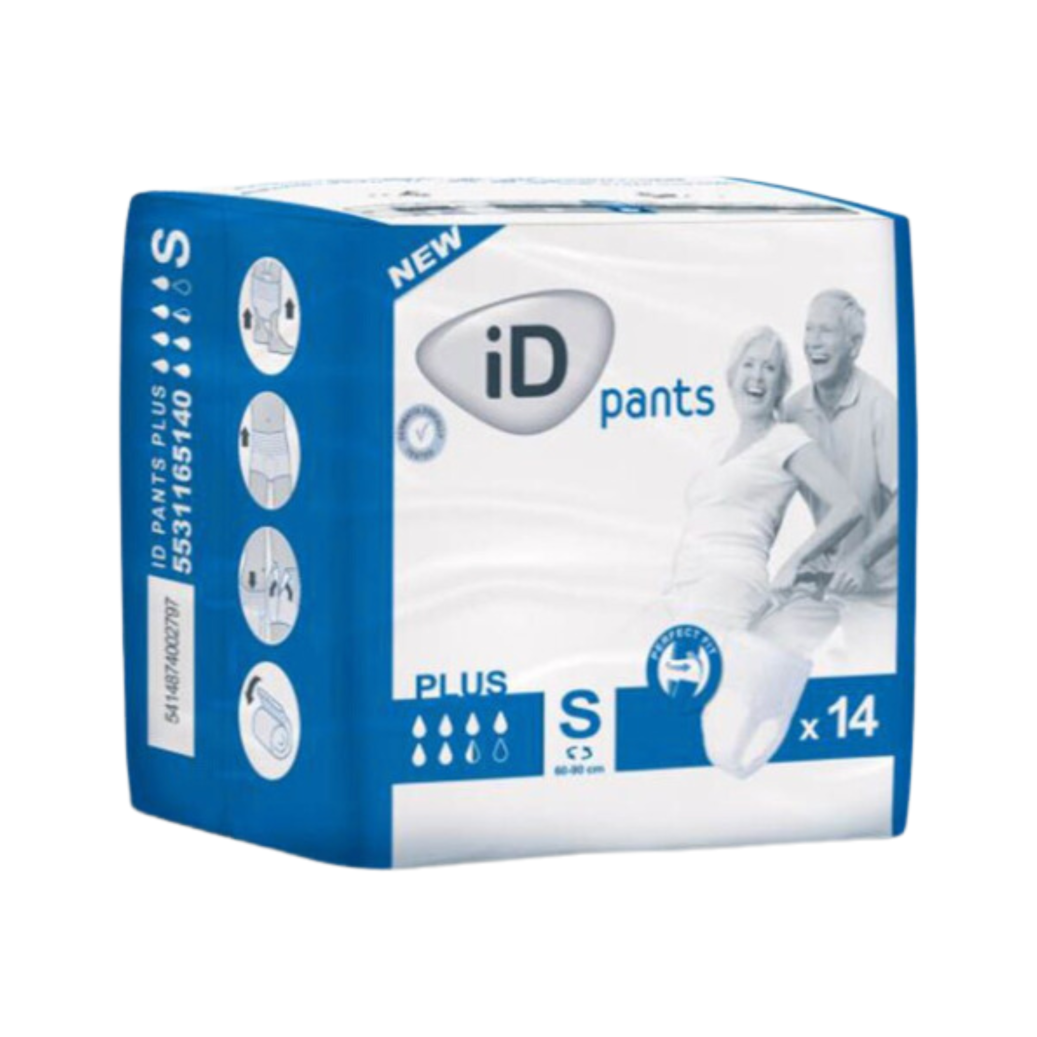 iD Pants Plus Small Box of 8x14's (60-90cm)