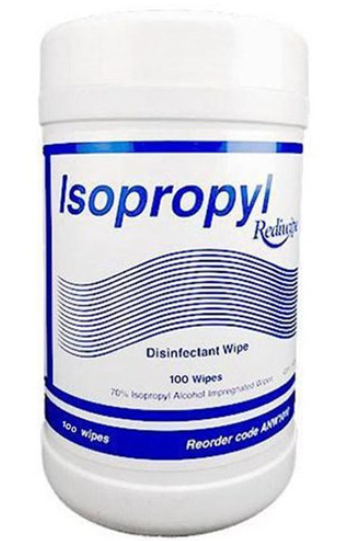 Rediwipe Isopryl Wipe Canister 100